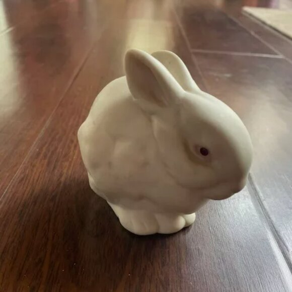 Cybis Mr. Snowball White Rabbit Bisque Figurine - Picture 1 of 6
